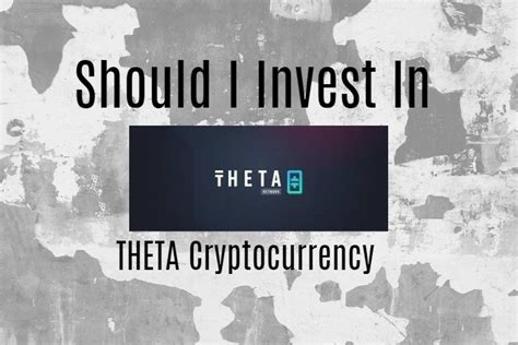 But as any experienced crypto investor knows, that's not the way cryptocurrencies work. Should I Invest in Theta Cryptocurrency?(in 2021) | Free ...