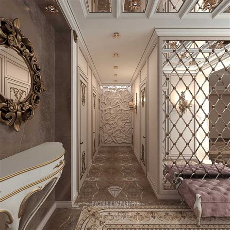 Modern Art Nouveau Hallway Design Ideas