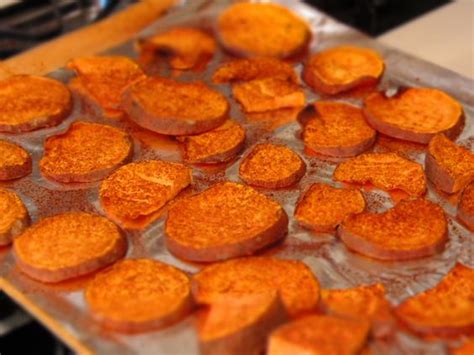 Baked Sweet Potato Slices F O O D Pinterest Salts For M And Potatoes