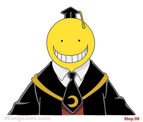 How To Draw Koro Sensei From Assassination Classroom In