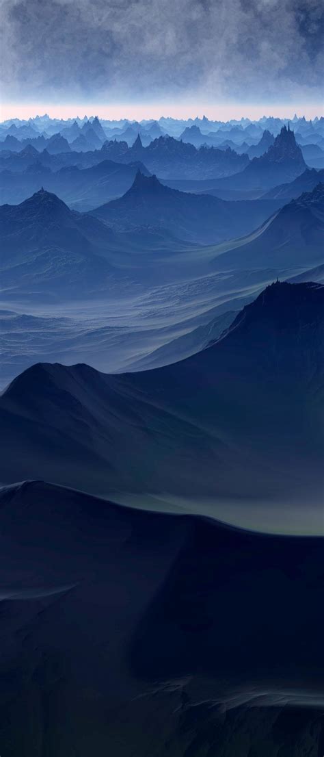 1080x2520 Glacier Hills At Winter 1080x2520 Resolution Wallpaper Hd