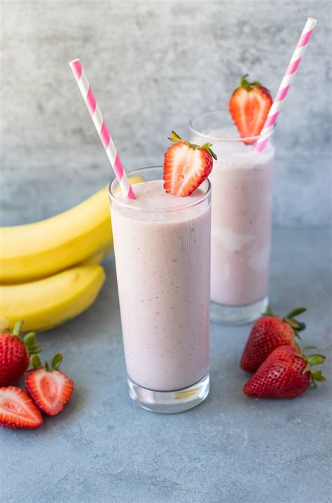 Strawberry Banana Protein Smoothie Recipes