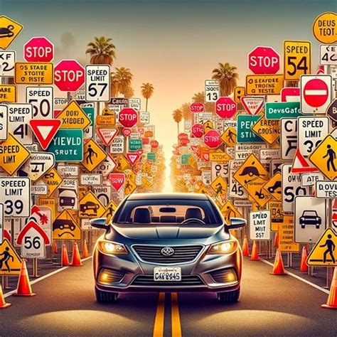 California Dmv Signs Test Ca 2024 2