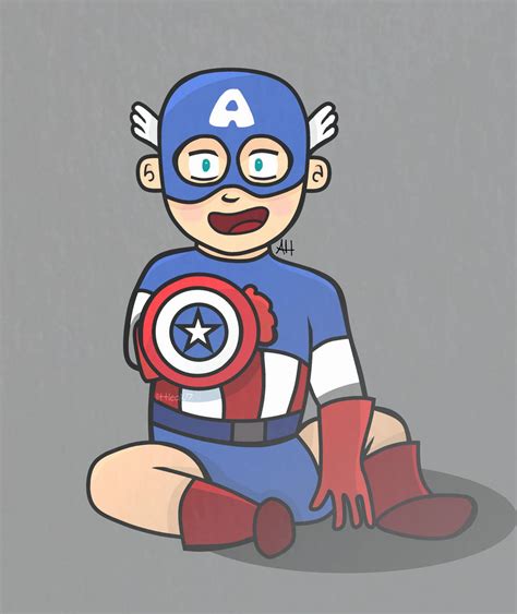 Baby Captain America By Littleali078 On Deviantart