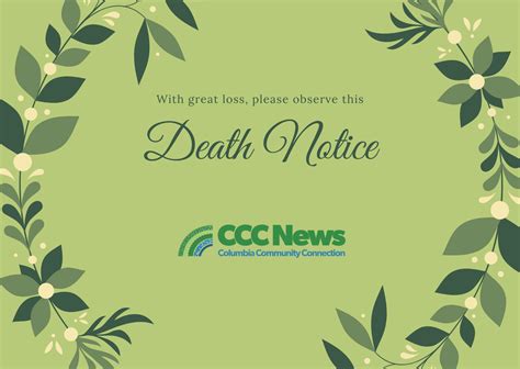 Death Notice Richard “dick” Lee Clark — Columbia Community Connection