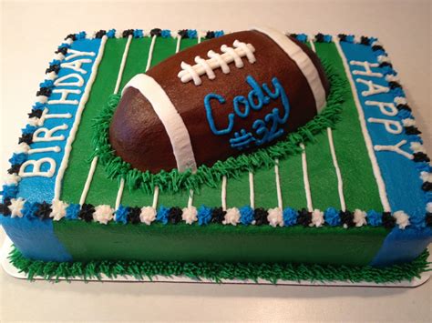 Football Birthday Cake Cheeky Cakes Pinterest Football Birthday
