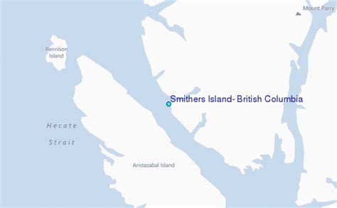 Smithers Island British Columbia Tide Station Location Guide