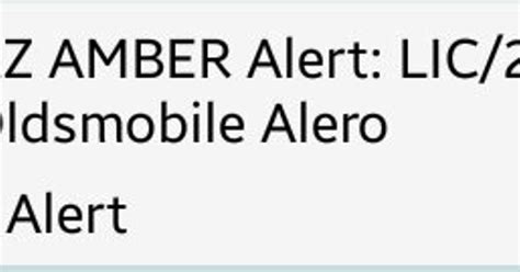 Amber Alert