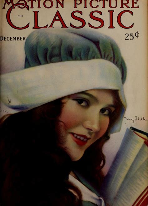 Mary Philbin On The Cover Of Motion Picture Classic Magazine December
