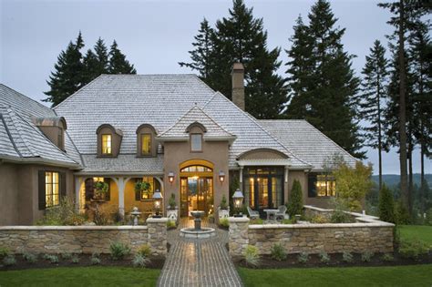 French Country Elegance Traditional Exterior