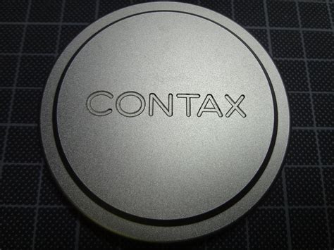 Contax メタル レンズ フロント キャップ 57mm Gk 54 シルバー はめ込み式 コンタックス レンズ前キャップ Gk 54