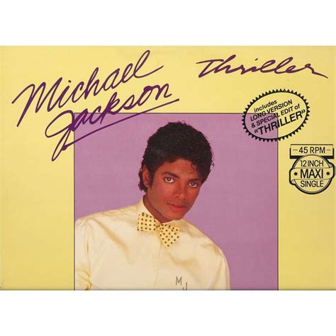 Thriller De Michael Jackson Maxi 45t Chez Neil93 Ref2999827