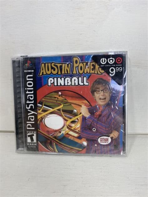 Austin Powers Pinball Playstation Ps1 Video Game New Sealed Ebay