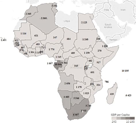 Gdp Per Capita Africa