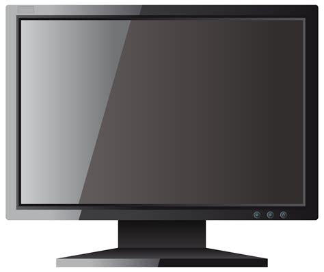 Black Computer Lcd Monitor Png Clipart Best Web Clipart