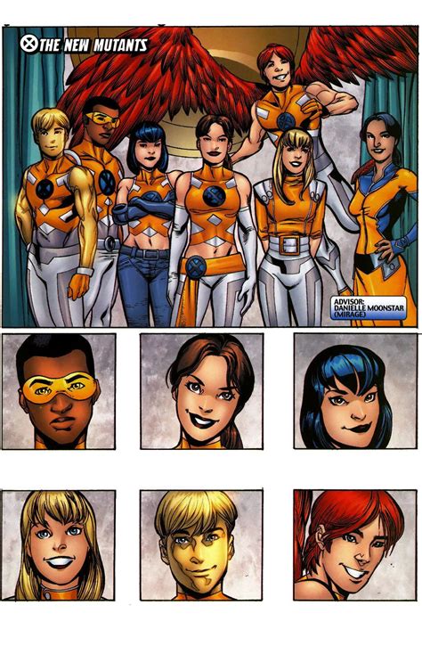 X Men Comics Team Mutanti