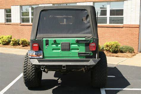 Jeep Tj Lj Rear Bumper And Tire Carrier Fab Fours