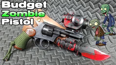 Budget Zombie Pistol 300 Zombie Gun Challenge Youtube