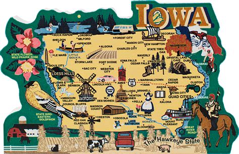 State Map Iowa The Cats Meow Village