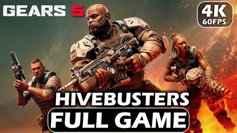 GEARS 5 HIVEBUSTERS DLC Gameplay Walkthrough FULL GAME 4K 60FPS PC RTX 4090 No