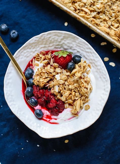 Triple Coconut Granola Healthy Breakfast Recipes Without