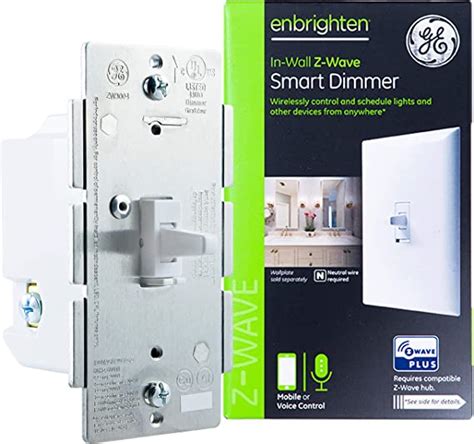 Ge Enbrighten Z Wave Plus Smart Dimmer Toggle Light Switch Full