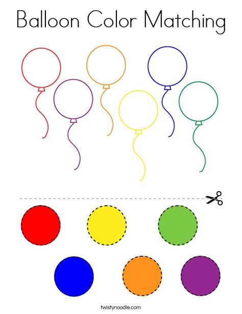Color Worksheet For Preschoolers