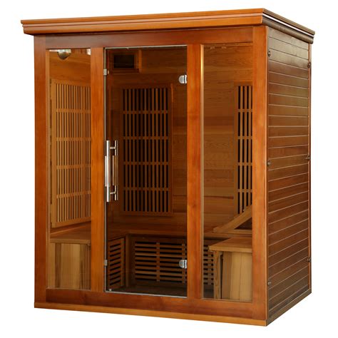 Radiant Sauna™ 3 4 Person Cedar Elite Premium Sauna