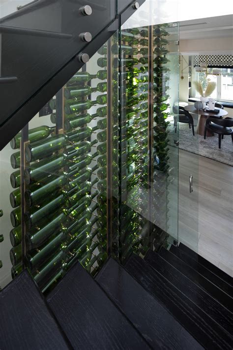 W Series Double Sided Floating Wine Rack Kit 10 Floor To Ceiling