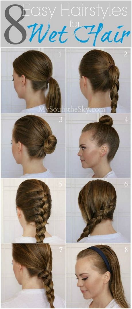 Easy hairstyles spin pin and spin on pinterest 10 easy hairstyles you can do yourself. Hairstyles you can get wet