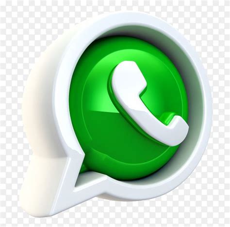 3d Whatsapp Logo Transparent Background Png Similar Png Logo