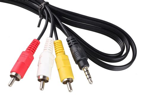 With so many questions in your mind, it becomes vital for you to get answers to all the questions genuinely and authentically. Audio Video AV Cable 3.5mm Headphone Jack to 3 RCA TV ...