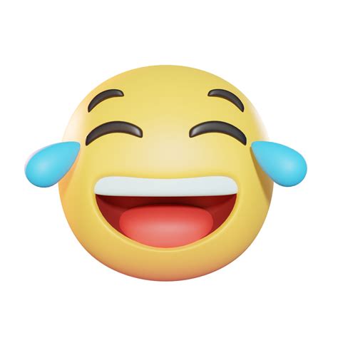 Laughing With Tears Emoji 3d Illustration 9885117 Png