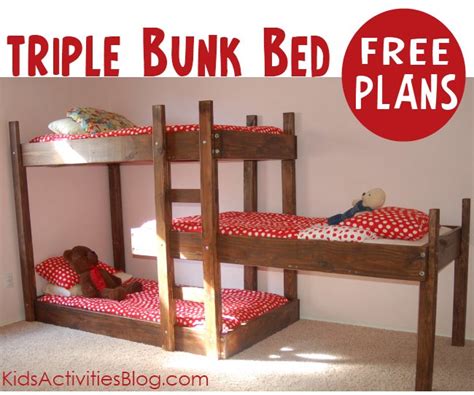 Ingenious Plans To Build A Bed Are Published On Kids Activities Blog