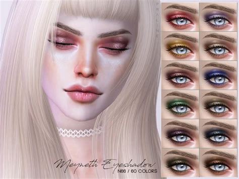 Meyneth Eyeshadow N66 Sims 4 Sims 4 Cc Makeup Sims