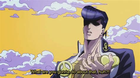 Jojo S Josuke What Did You Just Say About My Hair Youtube