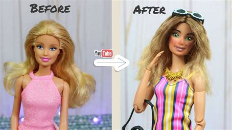 Extreme Barbie Doll Makeovertransformation Barbies Awesome World