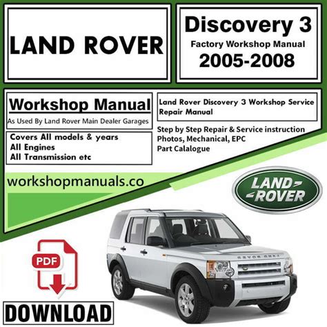 LAND ROVER Workshop Manuals With Engine Wiring Diagrams