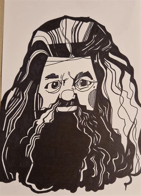 Hagrid Character Picture My Inspirational Art
