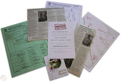 Unsolved Case Files Game Will Deliver A Mystery & Let You Play Detective