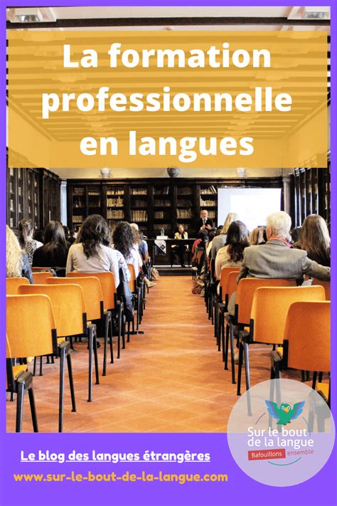 Le Cpf Et La Formation Professionnelle En Langues étrangères