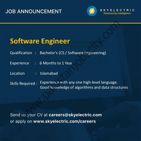 Skyelectric Pvt Ltd Jobs Software Engineer
