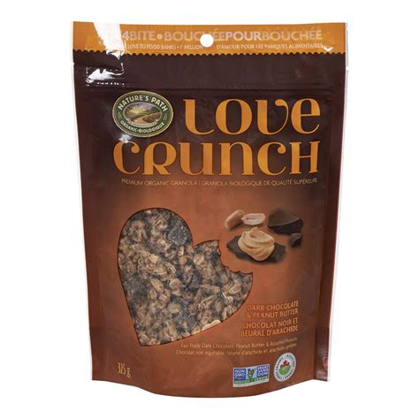 Nature S Path Organic Love Crunch Dark Chocolate With Peanut Butter