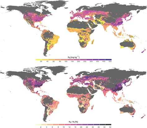 Global Distribution Of The Nitrogen Mineralisation Potential Of
