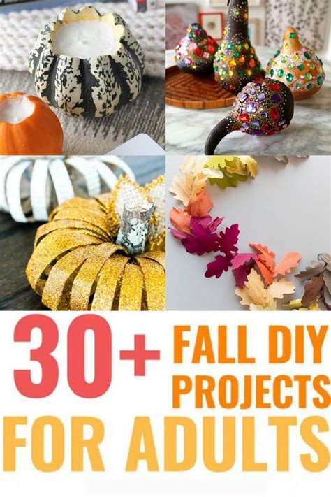 31 Best Fall Crafts For Adults Fall Crafts For Adults Diy Projects