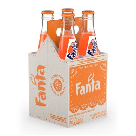 Fanta® Orange Soda Bottles 4 Pk 12 Fl Oz King Soopers