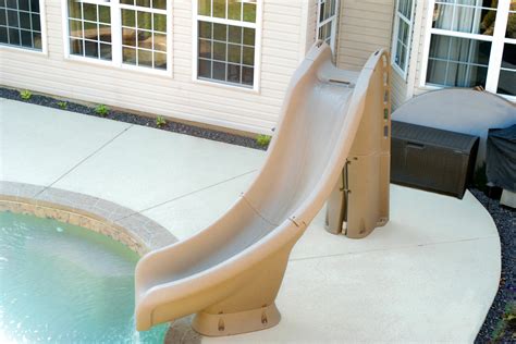 Swimming Pool Slide Pictures │ Blue Haven Pools