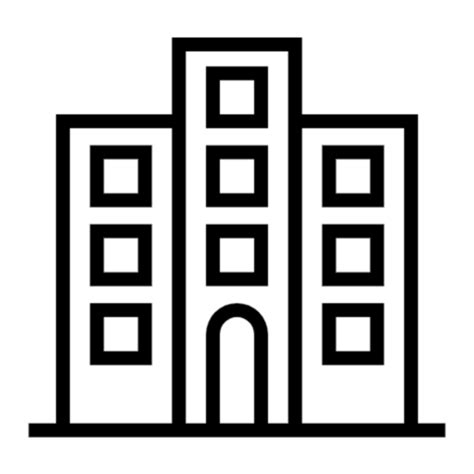 Free Buildings Icons Office Building Icon 512x512 Png