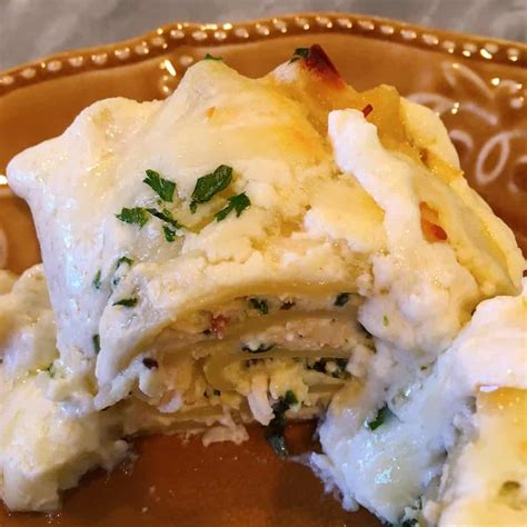 Spinach Chicken Alfredo Lasagna Roll Up 2017 24 Norines Nest