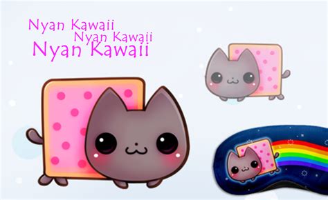 Nyan Cat Kawaii Aw By Vaniiina On Deviantart